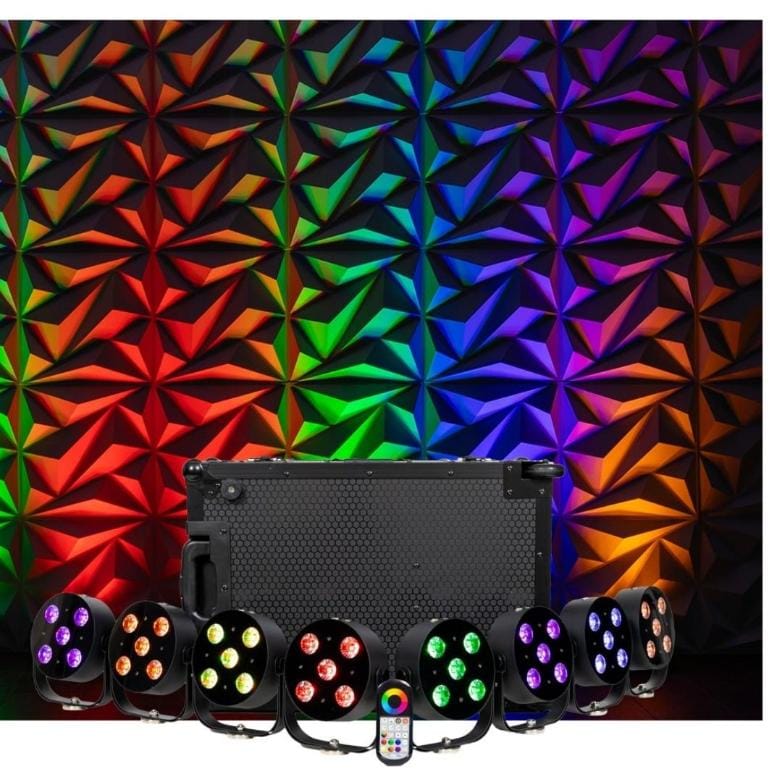 ColorKey ColorKey MobilePar HEX 5 8 Pack with Charging Road Case Trolley CKU-6038
