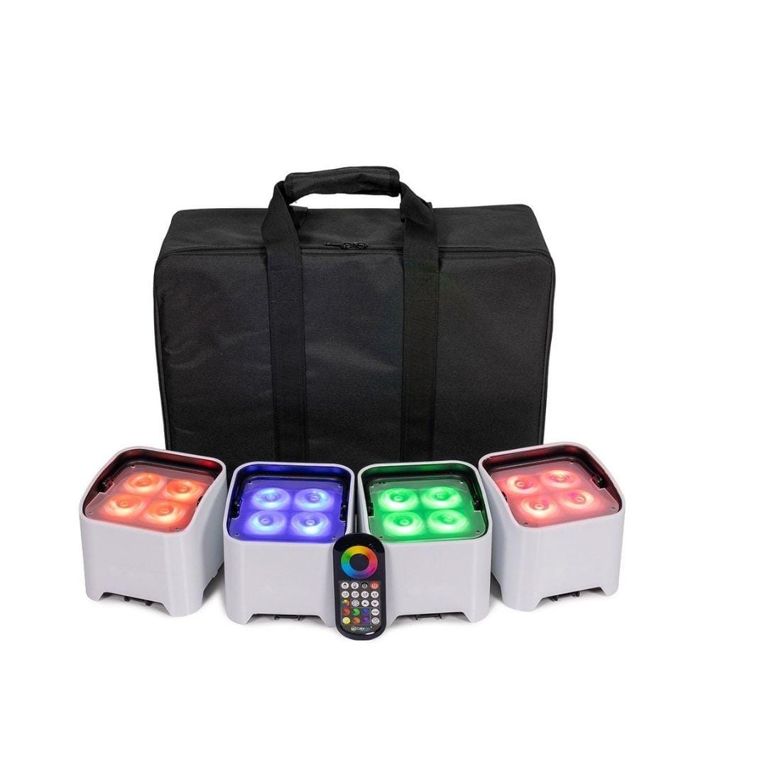 ColorKey ColorKey MobilePar Mini Hex 4 MKII 4 Pack with Carrying Case CKU-6224