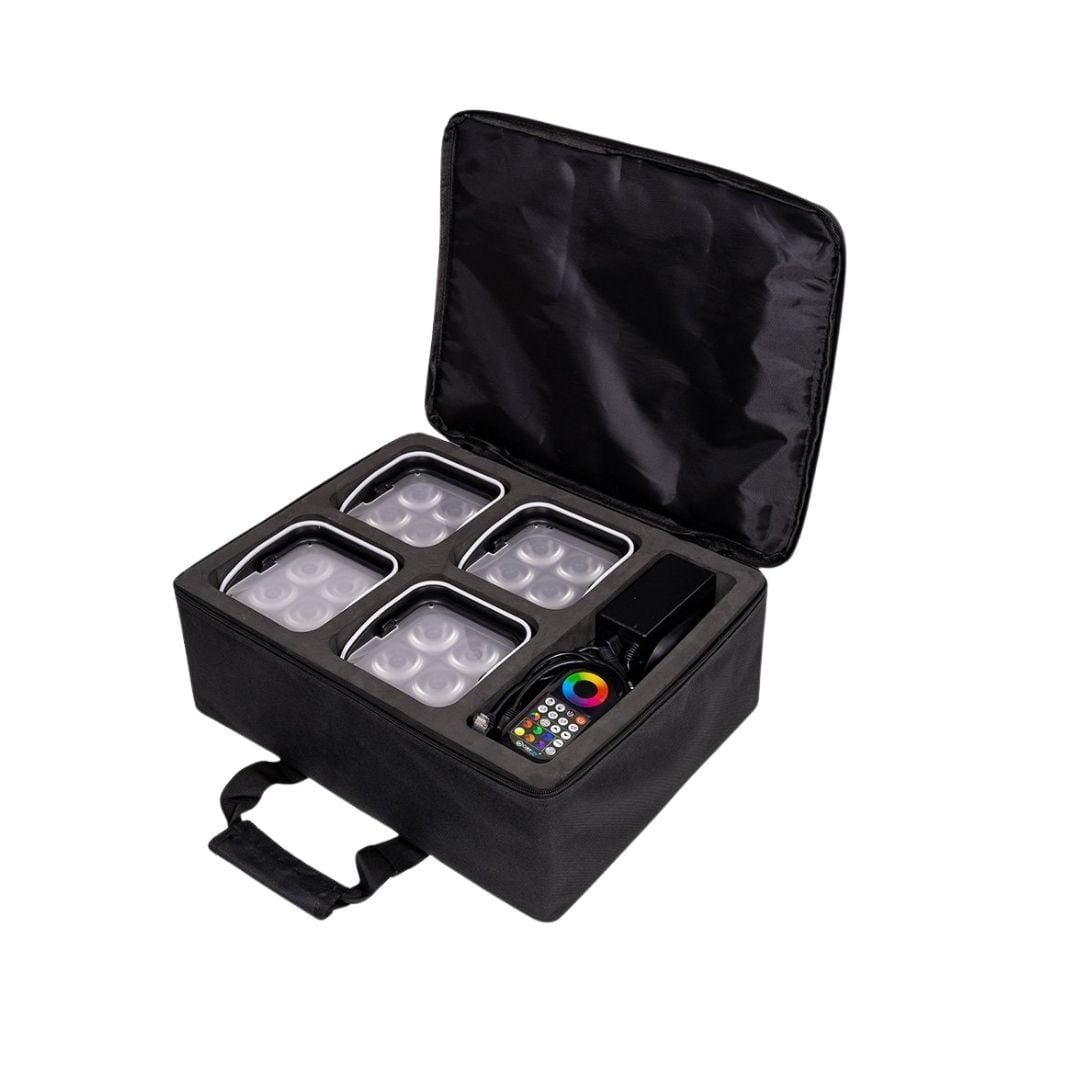 ColorKey ColorKey MobilePar Mini Hex 4 MKII 4 Pack with Carrying Case CKU-6224