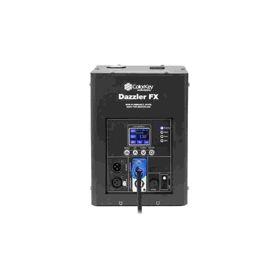 ColorKey ColorKey Dazzler FX MKII 2 Pack with Black Road Case and Two Cold Spark Powders CKU-7712-PDR-KT