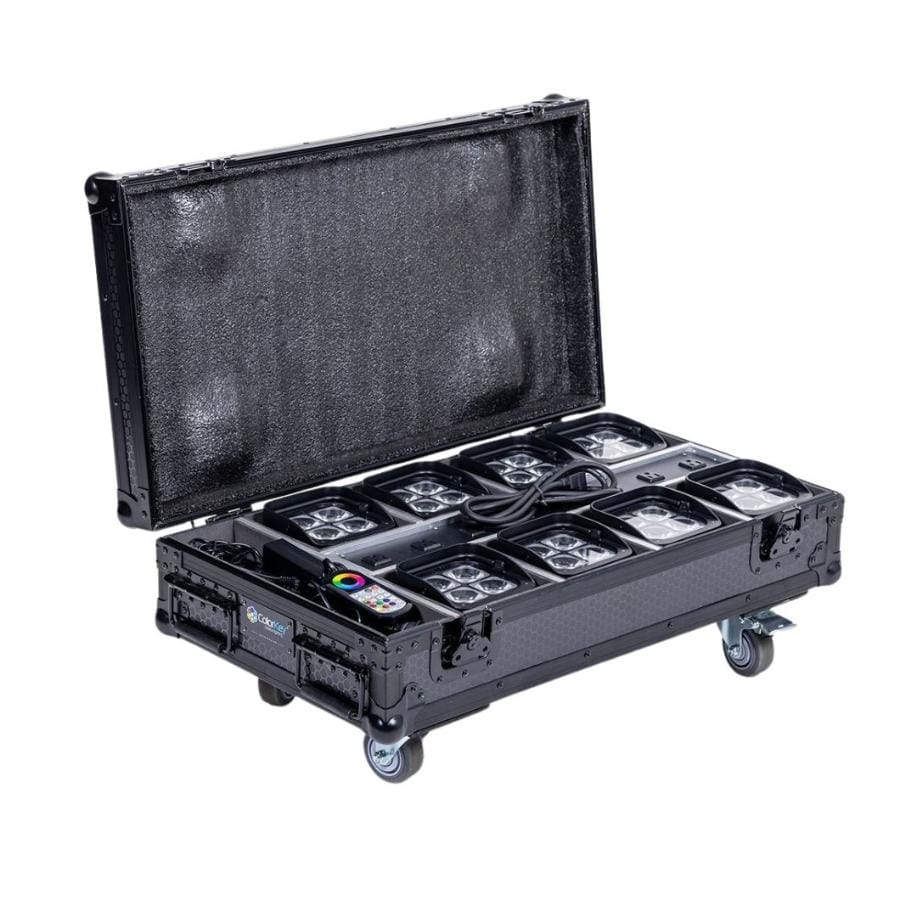ColorKey ColorKey 8 pc Charging Road Case for MobilePar Mini Hex 4 MKII CKU-9029