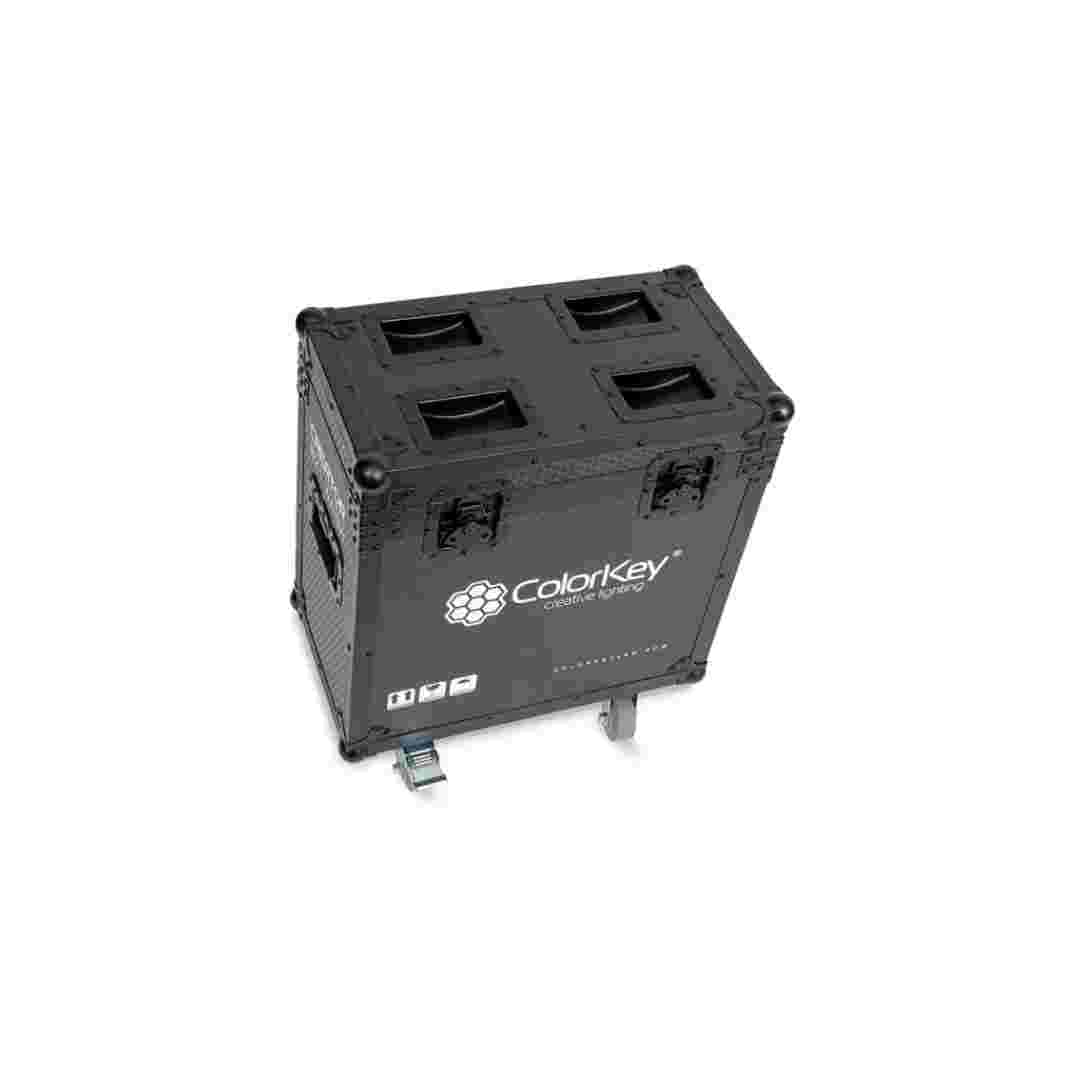 ColorKey ColorKey 2 pc Creator Flight Case for BX7 Wash with Casters CKU-9063
