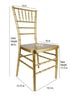 Chivari Classic Gold Resin Steel Skeleton™ Chiavari Chair CCRG-STEEL-AX-T