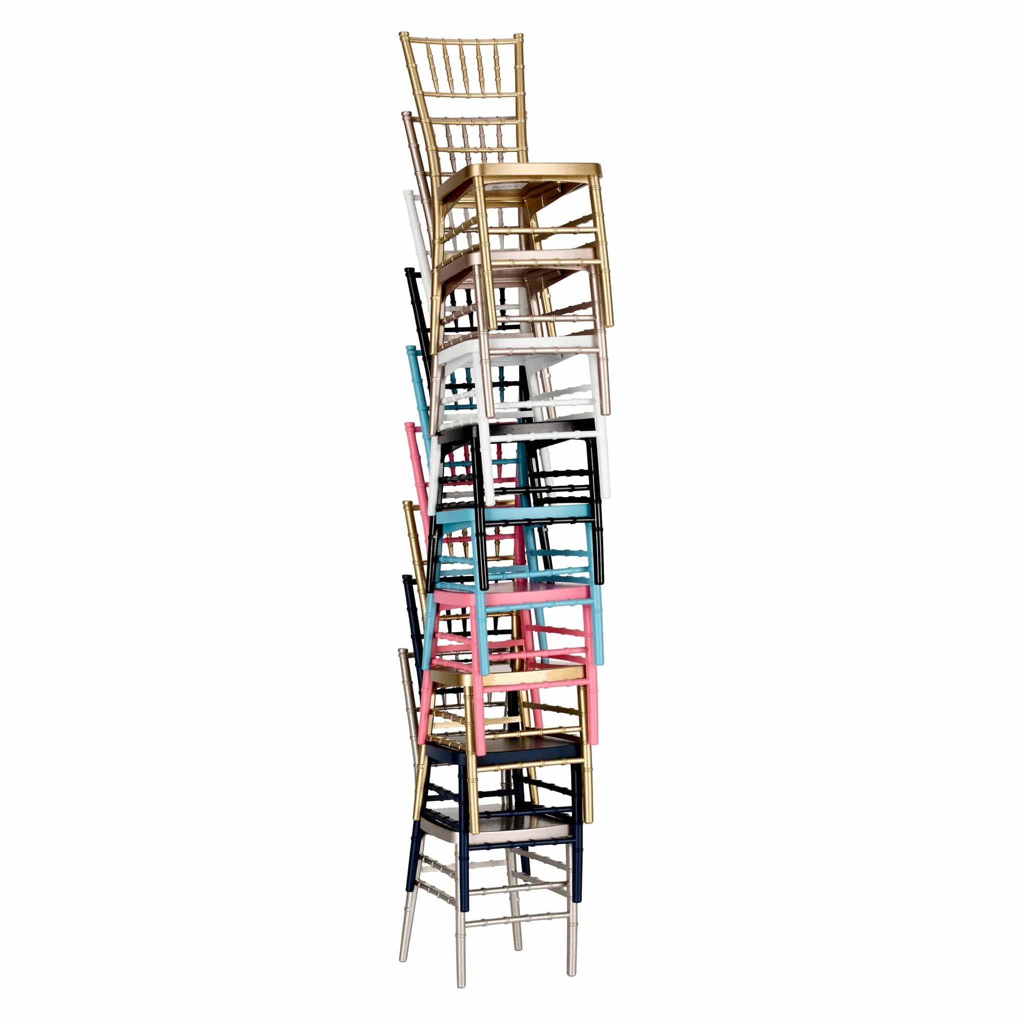 Chivari Classic Gold Mini Chiavari Chair 1:6 Scale Model CCRCG-TY-AX