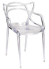 Chivari Clear Resin Orbit Chair CSRC-ZG-T