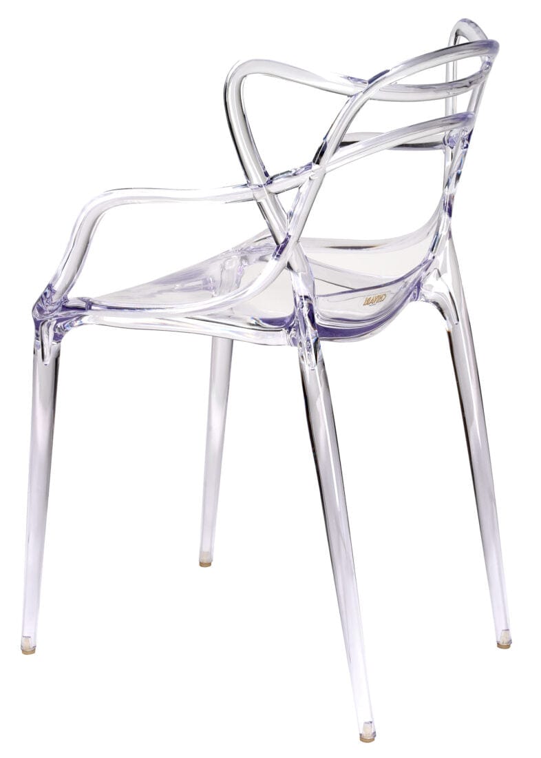 Chivari Clear Resin Orbit Chair CSRC-ZG-T