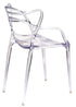 Chivari Clear Resin Orbit Chair CSRC-ZG-T