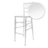 Chivari Clear Resin ProClear™ Chiavari  30" Standard Bar Height Bar Stool  - 4 Pack - Some Assembly Required BCRC-U-ZG-T-4
