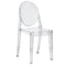 Chivari Clear Resin Kids Victoria Ghost Chair CGVRC-KID-ZG-T