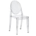 Chivari Clear Resin Kids Victoria Ghost Chair CGVRC-KID-ZG-T