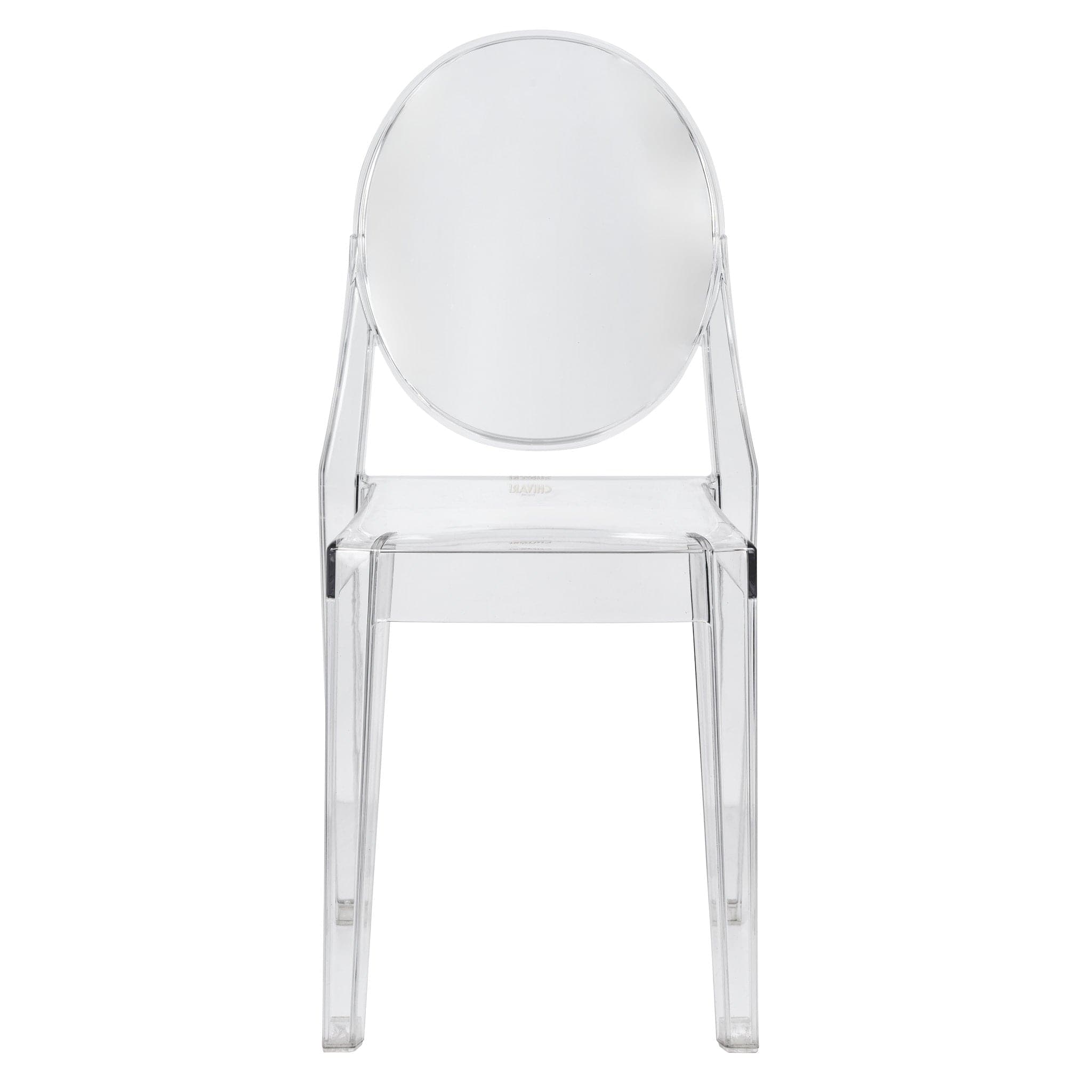 Chivari Clear Resin Kids Victoria Ghost Chair CGVRC-KID-ZG-T
