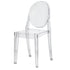 Chivari Clear Resin Kids Victoria Ghost Chair CGVRC-KID-ZG-T