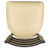 Chivari Black Ladder Back Restaurant Chair with Ivory Vinyl Seat CLMBVIV-ZF-KT