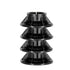 ChairMates Black ChairMates Chair Shoe 4 Pack for Grass and Sand Events CM-CHSH-BL-AX