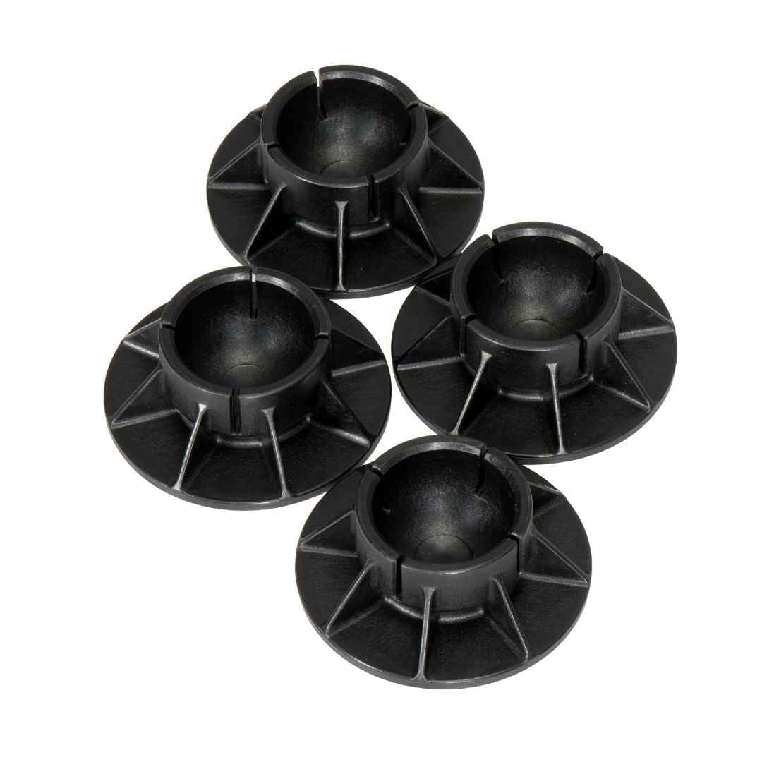 ChairMates Black ChairMates Chair Shoe 4 Pack for Grass and Sand Events CM-CHSH-BL-AX
