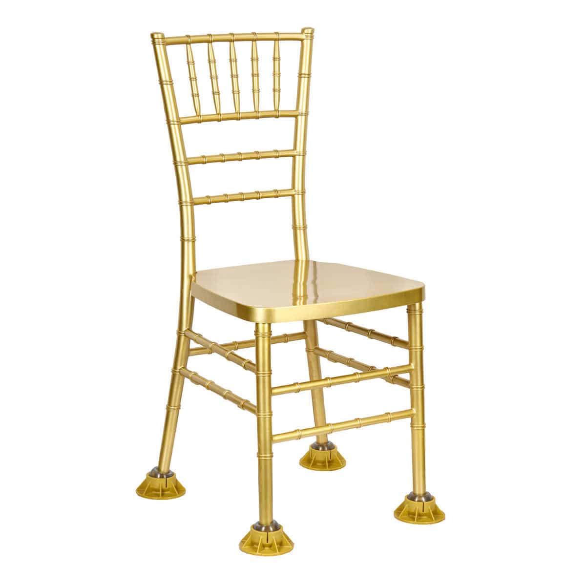 ChairMates Classic Gold ChairMates Chair Shoe 4 Pack for Grass and Sand Events CM-CHSH-CG-AX