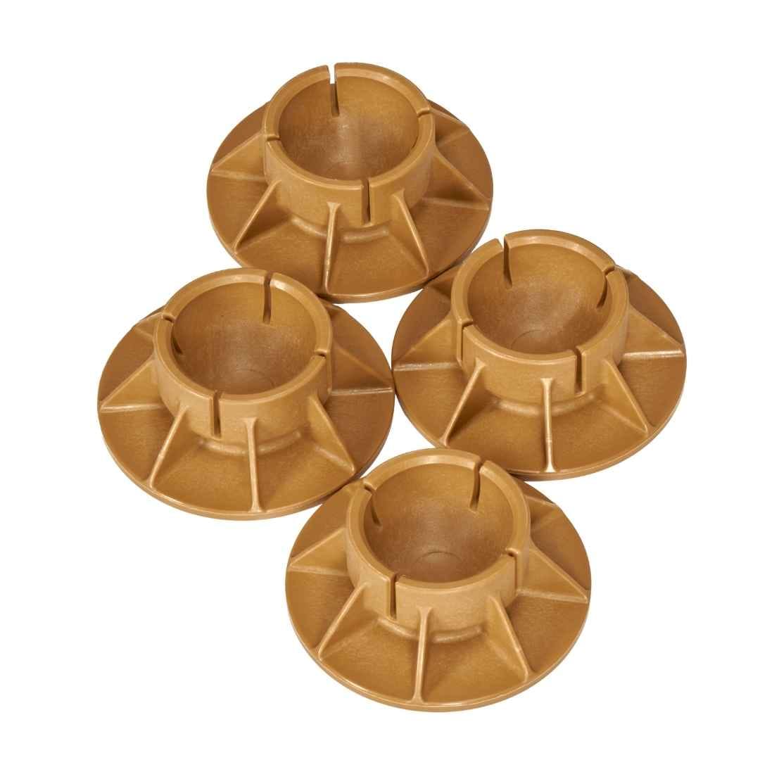 ChairMates Chestnut ChairMates Chair Shoe 4 Pack for Grass and Sand Events CM-CHSH-CH-AX
