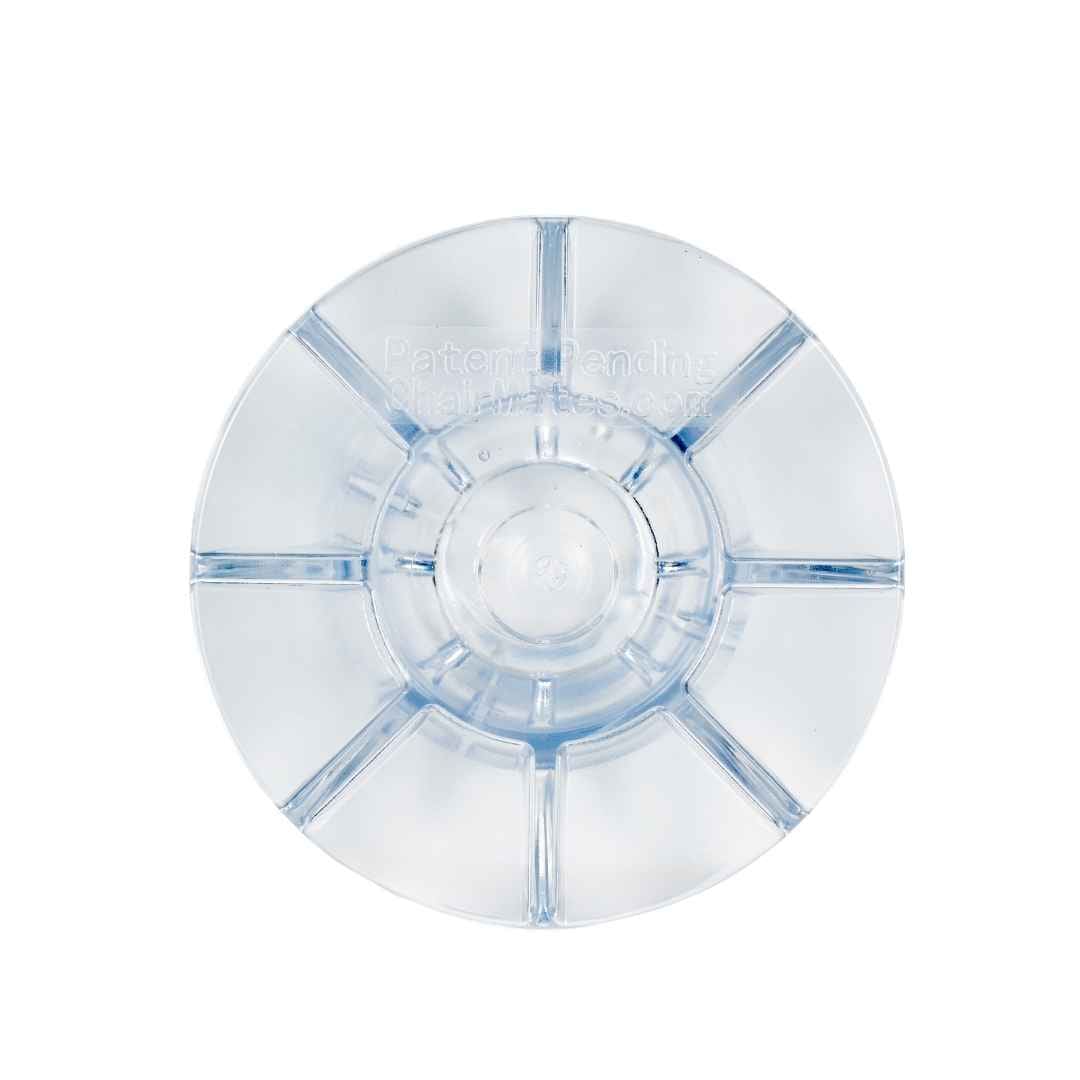 ChairMates Clear ChairMates Chair Shoe 4 Pack for Grass and Sand Events CM-CHSH-CL-AX