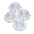 ChairMates Clear ChairMates Chair Shoe 4 Pack for Grass and Sand Events CM-CHSH-CL-AX