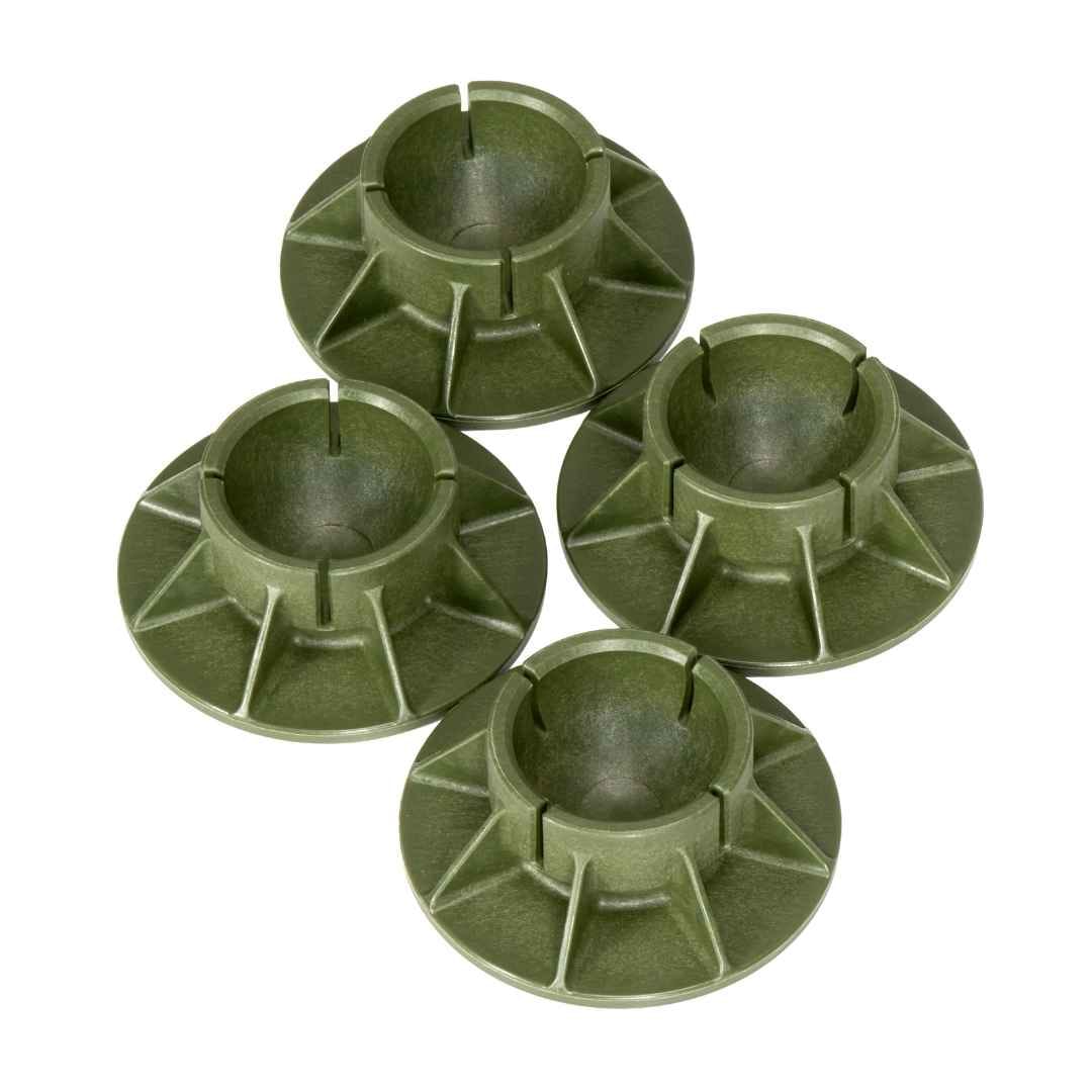 ChairMates Hunter Green ChairMates Chair Shoe 4 Pack for Grass and Sand Events CM-CHSH-HG-AX
