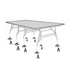 ChairMates 6" ChairMates Anti Sink Table Feet 4 Pack CM-TBSH-GRY-AX