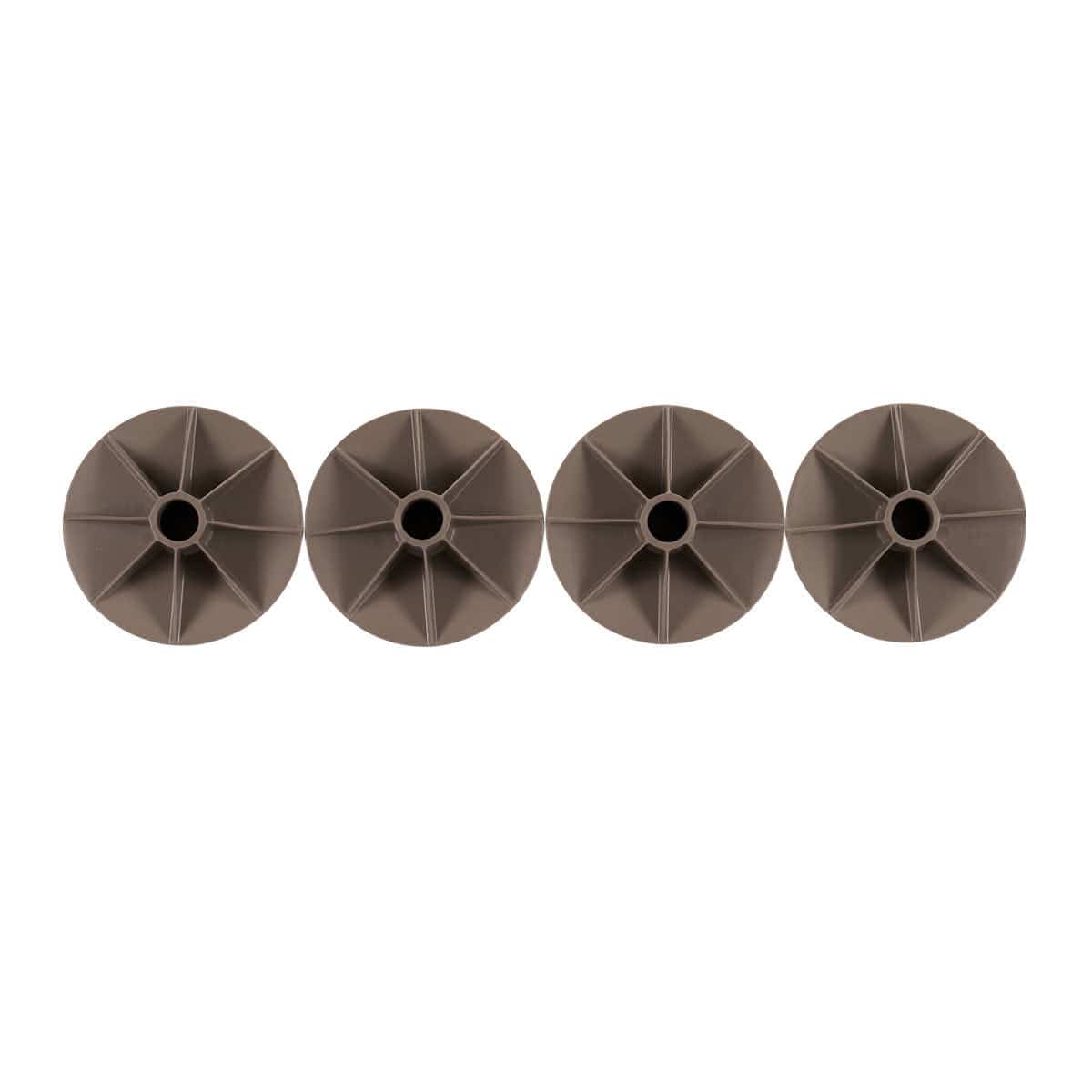 ChairMates 6" ChairMates Anti Sink Table Feet 4 Pack CM-TBSH-GRY-AX