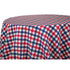 Chivari 132" Round Tablecloth Oxford Colonial Homestead Multi CD10 TBC-72CD10