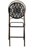 Chivari Vintage Copper/Gold Barcelona Bistro Barstool with Round Seat and Back (Per Chair Price Shown – Sold only in Quantities of 2) BBBMRC-AX-T
