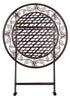 Chivari 28" Distressed Bronze Barcelona Bistro Table TBBMBR-AX-T