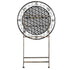 Chivari 32" Copper Barcelona Bistro Cocktail Table TBBBMC-AX-T