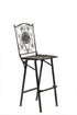Chivari Barcelona Bistro Set in Copper includes 32" Cocktail Table and 2 Barstools BBBMC-KT-AX
