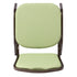 Chivari Sage Green Crown Back Banquet Chair on Gold Vein Frame CQCFSG-ZF-T