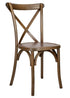 Chivari Fruitwood ToughWood™ Cross Back Chair CXWF-AX-T