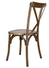 Chivari Fruitwood ToughWood™ Cross Back Chair CXWF-AX-T