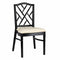 Chivari Black Ritz ToughWood™ Chair with Ivory Vinyl Seat CRWB-ZG-SO