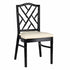 Chivari Black Ritz ToughWood™ Chair with Ivory Vinyl Seat CRWB-ZG-SO