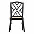 Chivari Black Ritz ToughWood™ Chair with Ivory Vinyl Seat CRWB-ZG-SO