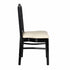Chivari Black Ritz ToughWood™ Chair with Ivory Vinyl Seat CRWB-ZG-SO