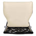 Chivari Black Ritz ToughWood™ Chair with Ivory Vinyl Seat CRWB-ZG-SO
