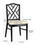 Chivari Black Ritz ToughWood™ Chair with Ivory Vinyl Seat CRWB-ZG-SO