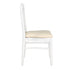 Chivari White Ritz ToughWood™ Chair with Ivory Vinyl Seat CRWW-ZG-SO
