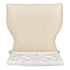 Chivari White Ritz ToughWood™ Chair with Ivory Vinyl Seat CRWW-ZG-SO