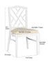 Chivari White Ritz ToughWood™ Chair with Ivory Vinyl Seat CRWW-ZG-SO