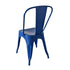 Chivari Blue All Weather Tolix Style Resin Chair CTRBLU-ZG