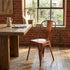 Chivari Copper Finish with Black Distressed All Weather Tolix Style Resin Chair CTRC-ZG