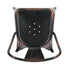 Chivari Metallic Black Finish with Copper Distressed All Weather Tolix Style Resin Chair CTRM-ZG