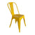 Chivari Yellow All Weather Tolix Style Resin Chair CTRY-ZG