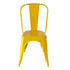 Chivari Yellow All Weather Tolix Style Resin Chair CTRY-ZG