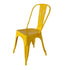 Chivari Yellow All Weather Tolix Style Resin Chair CTRY-ZG