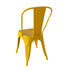 Chivari Yellow All Weather Tolix Style Resin Chair CTRY-ZG